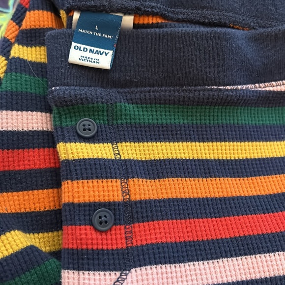 COPY - 2 piece Old Navy thermal PJ set, Large - Picture 3 of 3